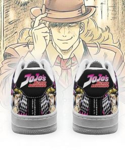 Robert E. O. Speedwagon Air Force Sneakers JoJo Anime Shoes Fan Gift Idea PT06 - 3 - GearAnime