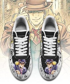 Robert Speedwagon Air Force Sneakers Manga Style JoJo's Anime Shoes Fan Gift PT06 - 2 - GearAnime