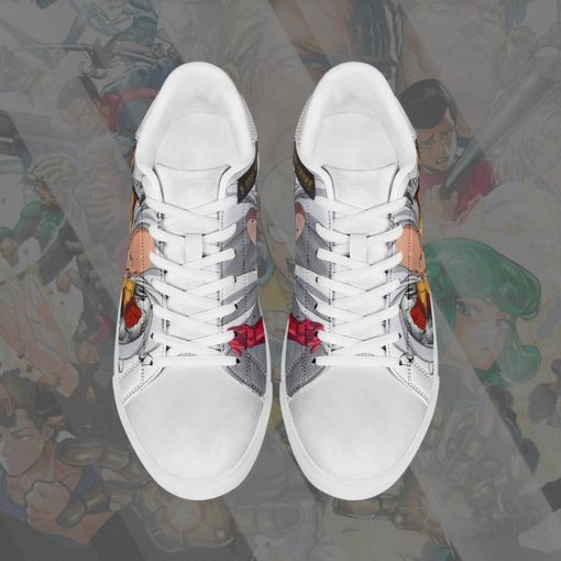 Saitama Skate Shoes One Punch Man Custom Anime Shoes PN11 - 3 - GearAnime
