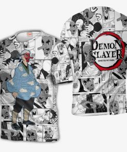 Sakonji Urokodaki Demon Slayer Anime Mix Manga Hoodie Shirt - 3 - GearAnime
