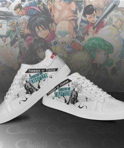Tatsumaki Skate Shoes One Punch Man Custom Anime Shoes PN11 - 3 - GearAnime