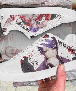 Shuu Tsukiyama Skate Shoes Tokyo Ghoul Custom Anime Shoes PN11 - 2 - GearAnime