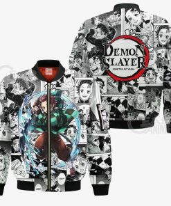 Tanjiro Kamado Demon Slayer Anime Mix Manga Hoodie Shirt - 5 - GearAnime