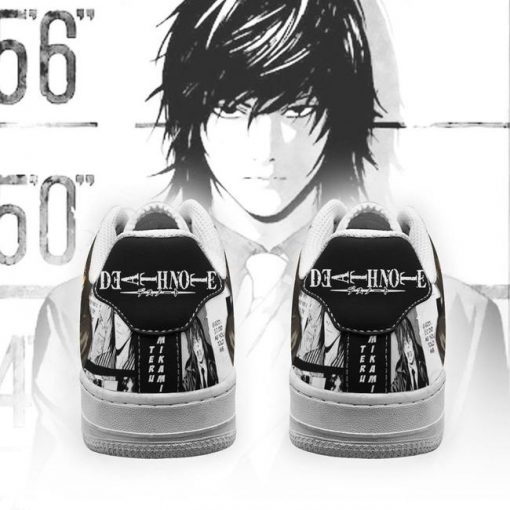 Teru Mikami Air Force Sneakers Death Note Anime Shoes Fan Gift Idea PT06 - 3 - GearAnime