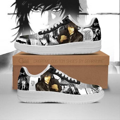 Teru Mikami Air Force Sneakers Death Note Anime Shoes Fan Gift Idea PT06 - 1 - GearAnime