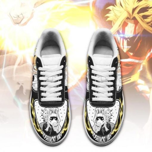 Toshinori Yagi Air Force Sneakers Custom My Hero Academia Anime Shoes Fan Gift PT05 - 2 - GearAnime