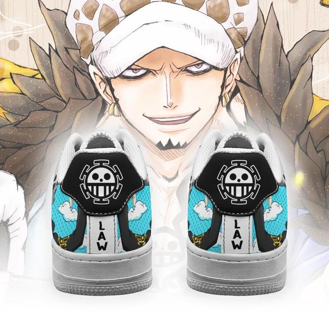 Trafalgar D. Water Law Air Force Sneakers Custom One Piece Anime ... بخاخ ازالة الدهون