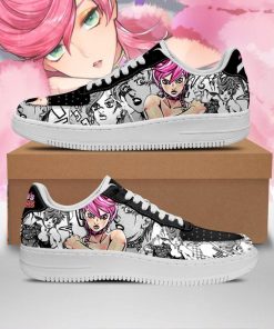 Trish Una Air Force Sneakers Manga Style JoJo's Anime Shoes Fan Gift Idea PT06 - 1 - GearAnime