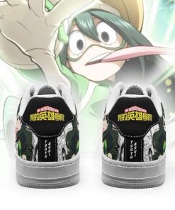 Tsuyu Asui Air Force Sneakers Custom My Hero Academia Anime Shoes Fan Gift PT05 - 3 - GearAnime