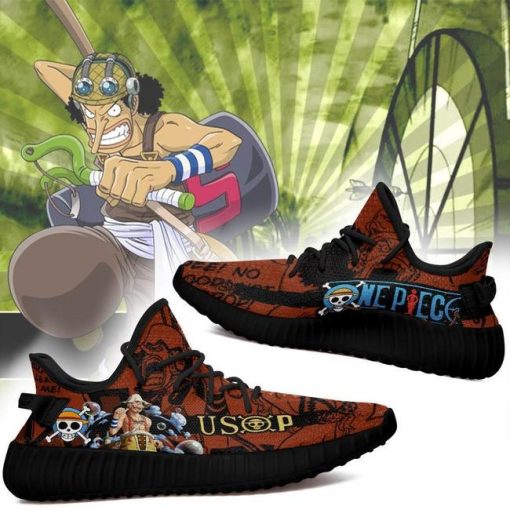 Usop Yzy Shoes One Piece Anime Shoes Fan Gift TT04 - 2 - GearAnime