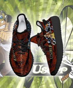 Usop Yzy Shoes One Piece Anime Shoes Fan Gift TT04 - 3 - GearAnime