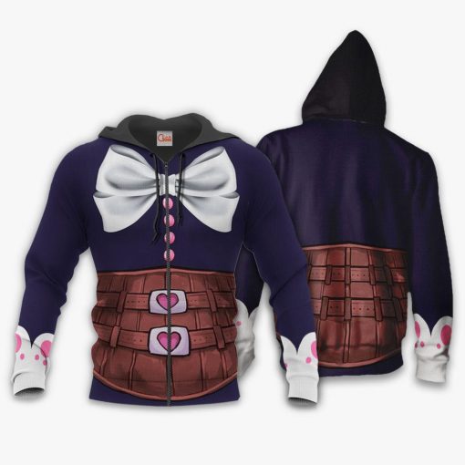 Manami Aiba La Brava Uniform Hoodie MHA Shirt Anime Zip Jacket GearAnime