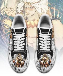 Wamuu Air Force Sneakers Manga Style JoJo's Anime Shoes Fan Gift Idea PT06 - 2 - GearAnime