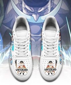 White Beard Air Force Sneakers Custom One Piece Anime Shoes Fan PT04 - 2 - GearAnime