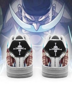 White Beard Air Force Sneakers Custom One Piece Anime Shoes Fan PT04 - 3 - GearAnime