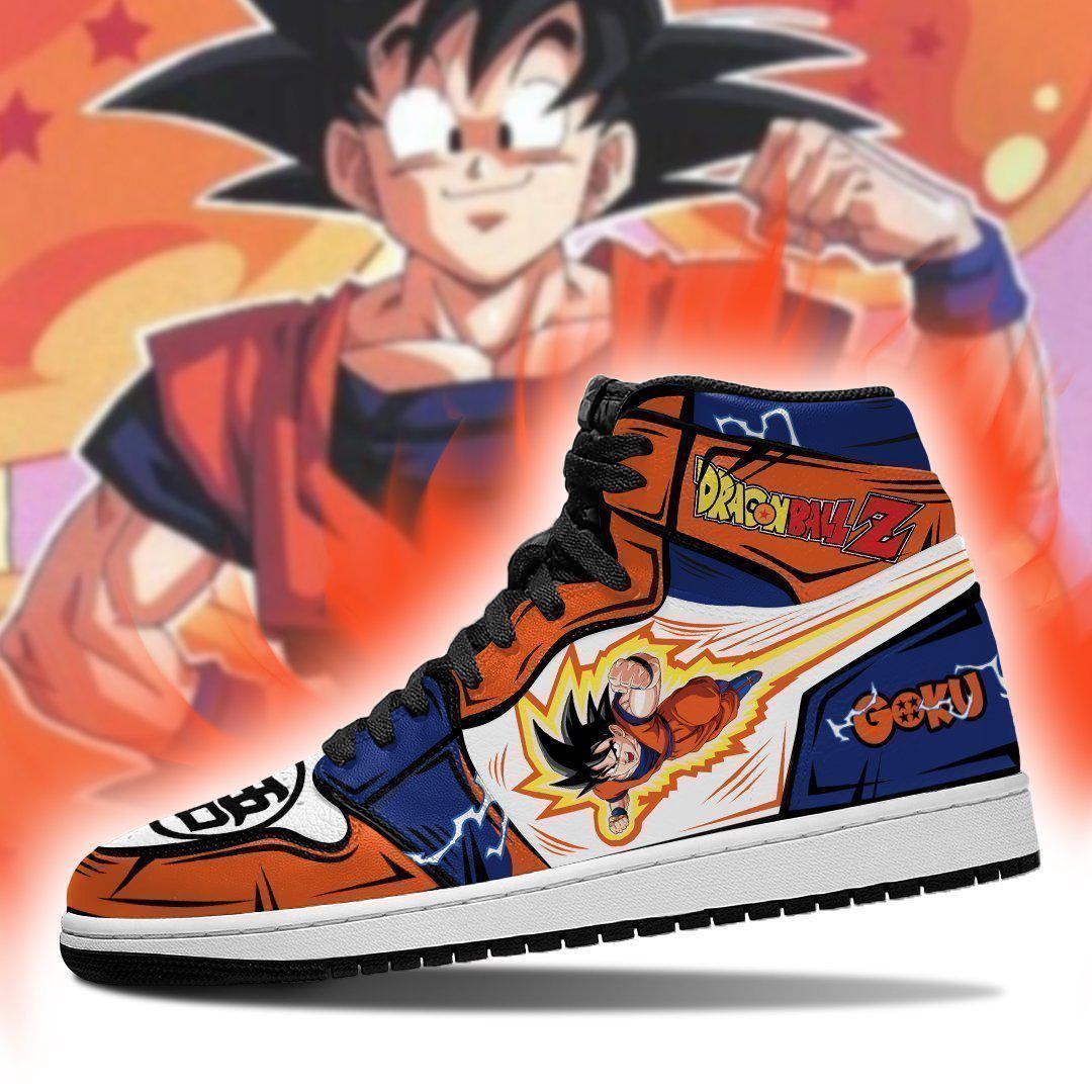 Goku Dragon Ball Z Anime Custom Shoes - Shopeuvi