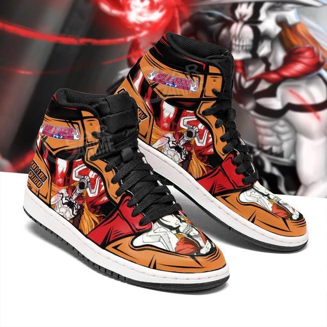 Hollow Demon Ichigo Sneakers Bleach Anime Shoes Fan Gift Idea MN05 ...